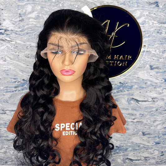 Madaam Loose Wave 13*4 Transparent lace wig