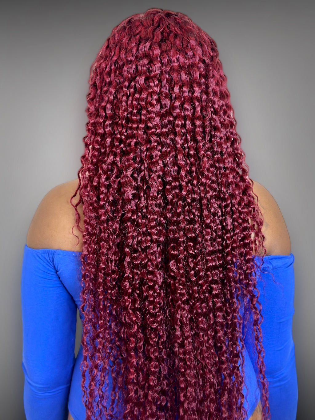 Madaam Vietnamese Raw 99J transparent 13*6 wig