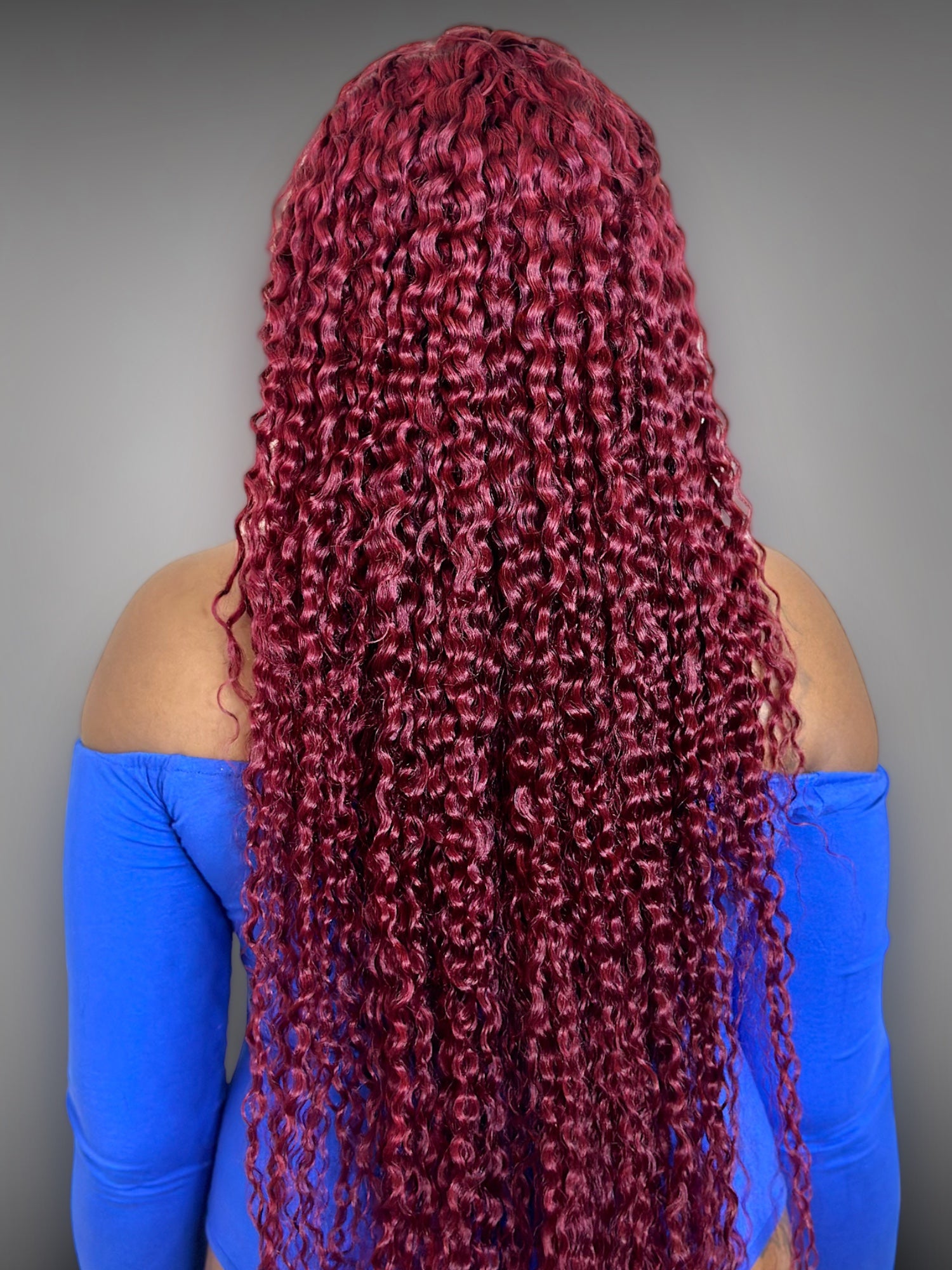 Madaam Vietnamese Raw 99J transparent 13*6 wig