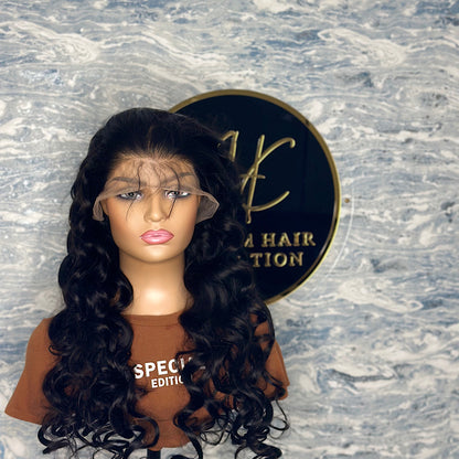 Madaam Loose Wave 13*4 Transparent lace wig