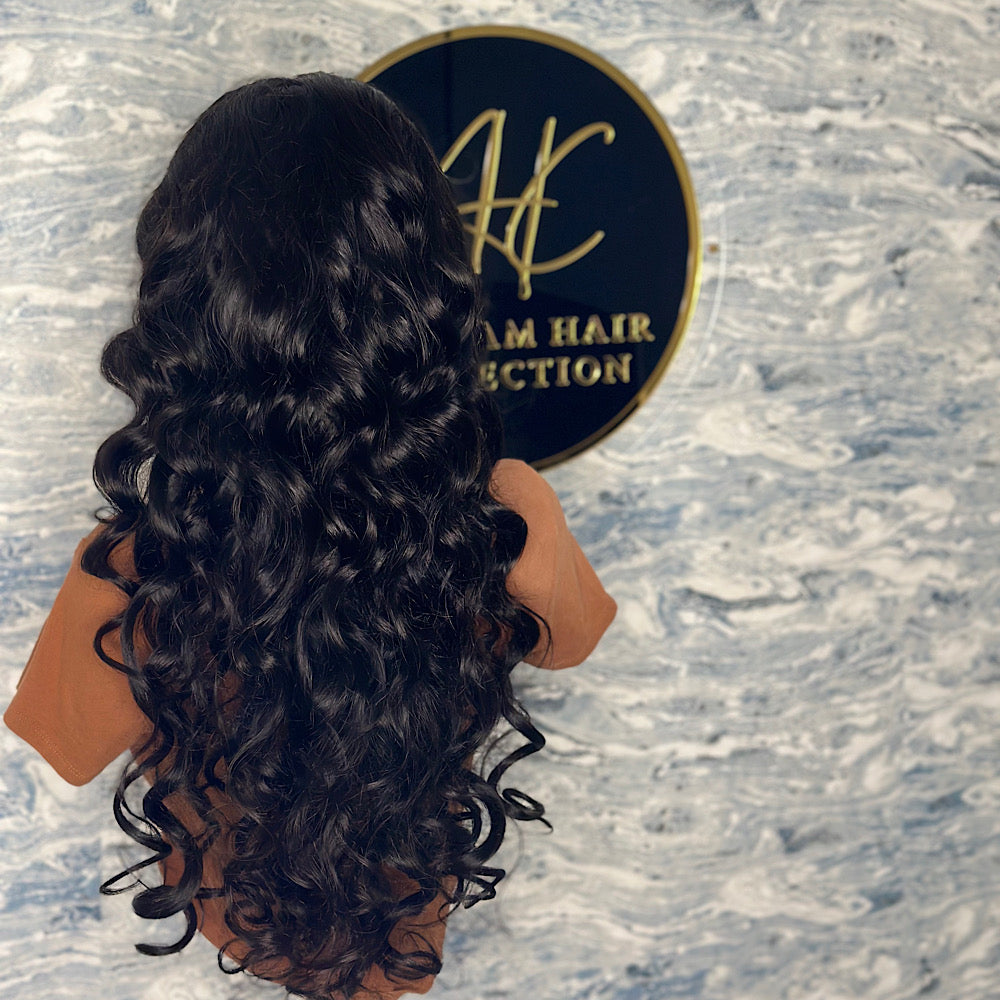 Madaam Loose Wave 13*4 Transparent lace wig